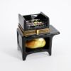 Picture of Limoges Porcelain Retired Grill/Stove with Turkey & Kabobs Trinket Box by La Gloriette