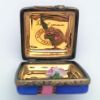 Picture of Ateliers De Limoges Hand Painted Square Box With Delicate Roses On Top & Inside The Box