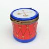 Picture of Rare Retired Snare Drum With Teddy Bear Clasp Limoges Trinket Box