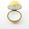 Picture of Rare Retired Gold Encrusted Sphere With Cherubs Limoges Trinket Box