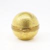 Picture of Rare Retired Gold Encrusted Sphere With Cherubs Limoges Trinket Box