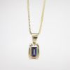 Picture of 14k Yellow Gold & Fantasy Cut Mystic Topaz Necklace
