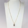 Picture of 14k Yellow Gold & Fantasy Cut Mystic Topaz Necklace