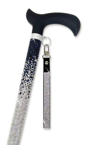 Picture of Jacqueline Kent 'Mariners Cross Collection' Navy Wave Sugar Cane