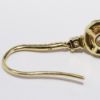 Picture of 14k Yellow Gold Dangle Diamond Earrings 