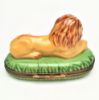 Picture of  Retired Limoges Porcelain Lion In Grass Trinket Box by Chamart