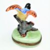 Picture of  Rare Limoges Porcelain Bird On Branch Trinket Box by Chamart