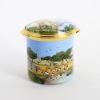 Picture of Halcyon Days Enameled African Animals by Mount Kilimanjaro Trinket Box