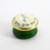 Picture of Rare Halcyon Days Beatrix Potter's Peter Rabbit Pill Box with Green Base in Original Box