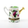 Picture of Retired Watering Can With Cherry Motif Limoges Porcelain Trinket Box By La Gloriette