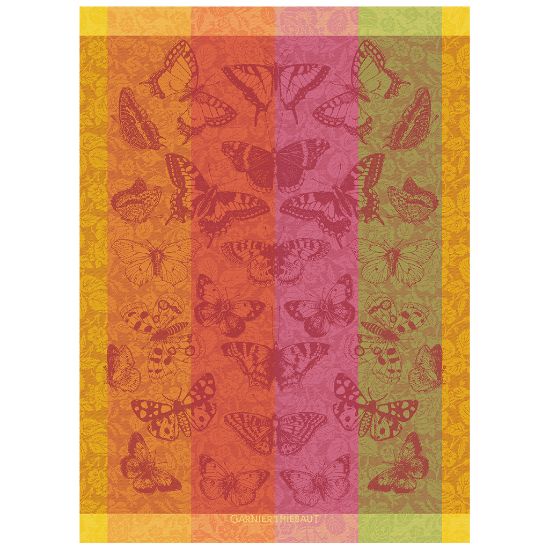Picture of Garnier-Thiebaut 'Beaux Papillons' Kitchen Towel