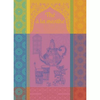 Picture of 'Thé Menthe' Mint Tea Kitchen Towel