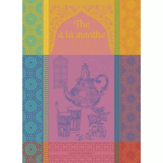 Picture of 'Thé Menthe' Mint Tea Kitchen Towel