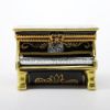 Picture of Limoges Porcelain Upright Piano Trinket Box with Orchestra Painting On Lid