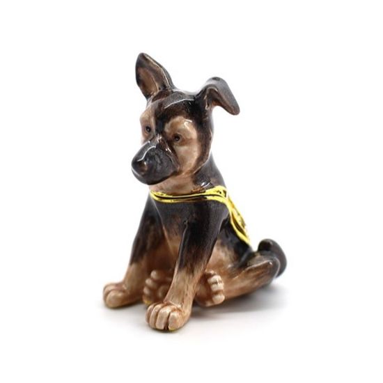 Picture of Kingspoint Designs Loyal the German Shepherd Puppy Mini Trinket Box