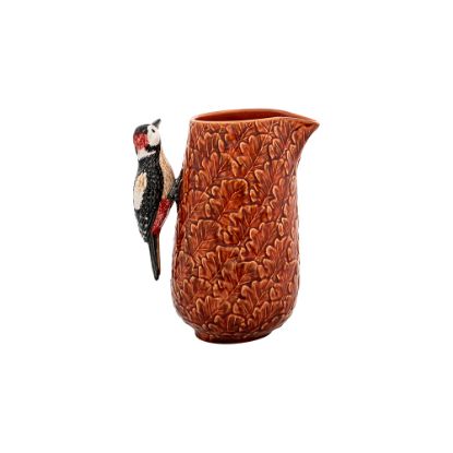 Picture of Bordallo Pinheiro 'Gudrun' Medium Woodpecker Pitcher