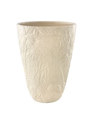 Picture of Bordallo Pinheiro Equatorial Collection Large Sand Grey Vase