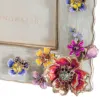 Picture of Jay Strongwater Ainsley Flower Bouquet Frame - Flora