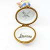 Picture of Limoges Porcelain Railroad Bunny Trinket Box
