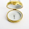 Picture of Limoges Porcelain Retired Pair Of Champagne Toasting Flutes Trinket Box with Surprise Champagne Bottle 