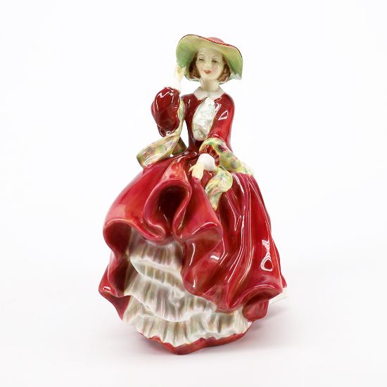 Picture of Royal Doulton Bone China 'Top o' the Hill' Pretty Lady Figurine HN 1834
