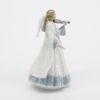 Picture of Lladro Porcelain 'Angelic Violinist' Christmas Tree Topper #6126 with Box