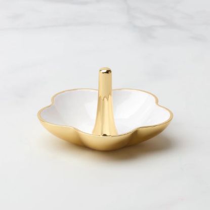 Picture of Kate Spade 'Make it Pop' Metal Ring Dish, White