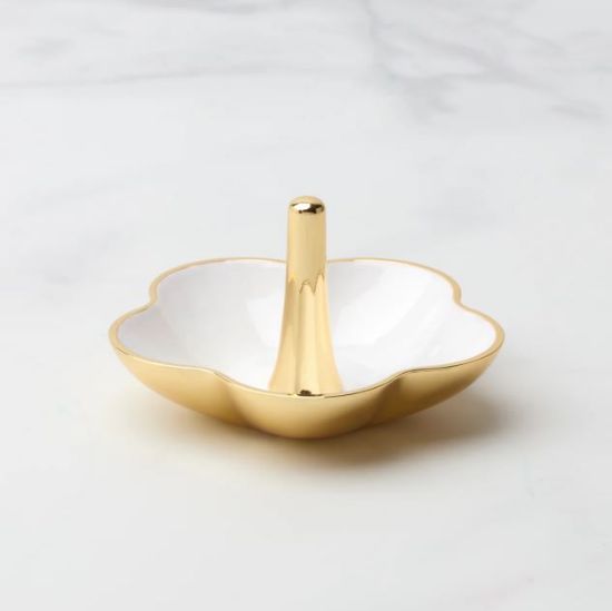 Picture of Kate Spade 'Make it Pop' Metal Ring Dish, White