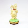 Picture of Limoges Porcelain 'Bedtime Bunny' Stuffed/Toy Rabbit Trinket Box by Artoria.