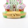 Picture of Limoges Porcelain Garden Gate with Rabbit Trinket Box by Artoria
