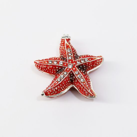 Picture of Kingspoint Designs Wish the Red Starfish Mini Trinket Box