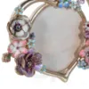 Picture of Jay Strongwater 'Prem' 4" Round Heart Bouquet Frame
