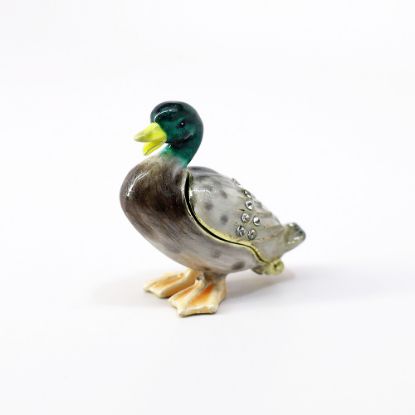 Picture of Kingspoint Designs Mallard Duck Mini Trinket Box