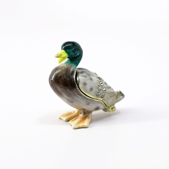 Picture of Kingspoint Designs Mallard Duck Mini Trinket Box