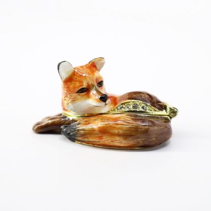 Picture of Kingspoint Designs Vixen the Lady Fox Mini Trinket Box