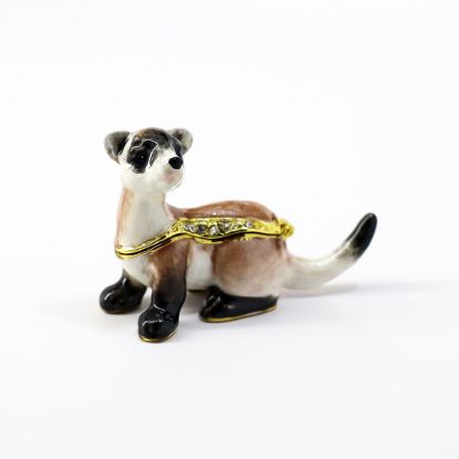 Picture of Kingspoint Designs Pet Ferret Mini Trinket Box