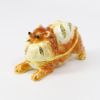 Picture of Kingspoint Designs Pom Pom the Pomeranian Trinket Box with Matching Necklace