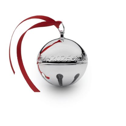 Picture of Wallace 2025 55th Edition Sleigh Bell Silver Plated Christmas Ornament