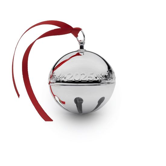 Picture of Wallace 2025 55th Edition Sleigh Bell Silver Plated Christmas Ornament