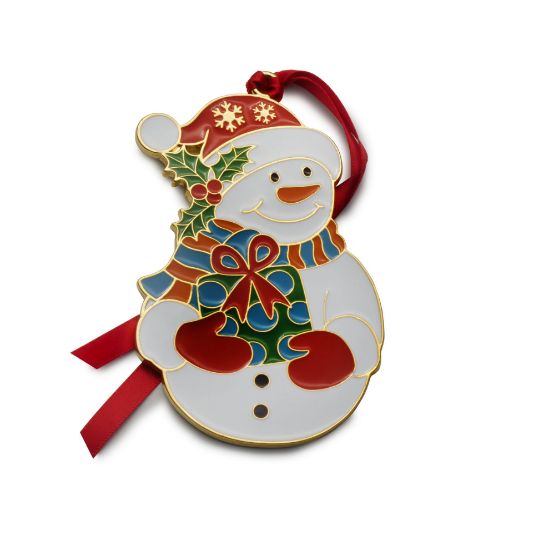 Picture of Wallace 2025 Wonders of Christmas Ornament, 16th Edition, Gold Plate & Enamel 