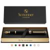 Picture of Scriveiner London Classic Black Lacquer Fountain Pen - Medium Nib