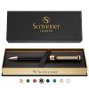 Picture of Scriveiner London Classic Black Lacquer Ballpoint Pen