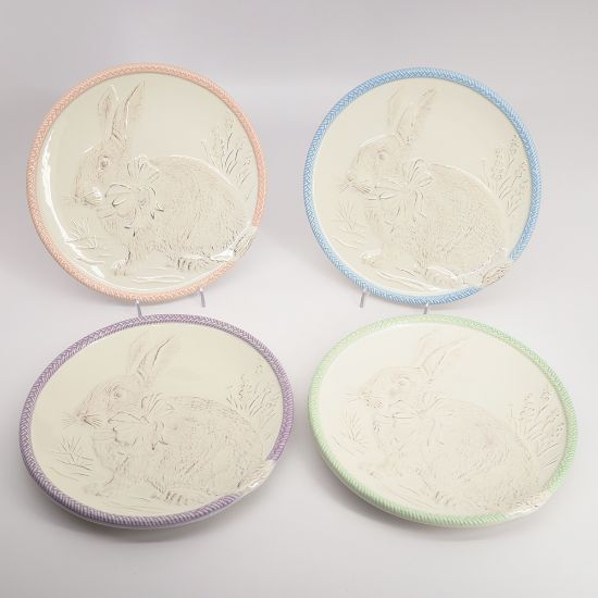 Picture of Juliska Set of 4 'Bunny' Party Plates