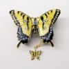 Picture of Kingspoint Designs Brilliant Golden Butterfly Trinket Box with Matching Necklace