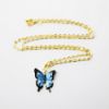 Picture of Kingspoint Designs Sapphire the Butterfly Trinket Box with Matching Necklace