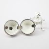 Picture of Kingspoint Designs 'Peace' Silver & White Egg Trinket Box with Stand & Matching Necklace