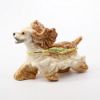Picture of Kingspoint Designs Wind the Cocker Spaniel Trinket Box with Matching Necklace 