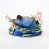 Picture of Kingspoint Designs Baby Mermaid in Lily Pad Cradle Trinket Box with Matching Necklace