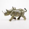 Picture of Kingspoint Designs Rhino with Bird Friends Trinket Box with Matching Necklace