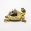 Picture of Kingspoint Designs Longevity the Tortoise with Babies Trinket Box with Matching Necklace
